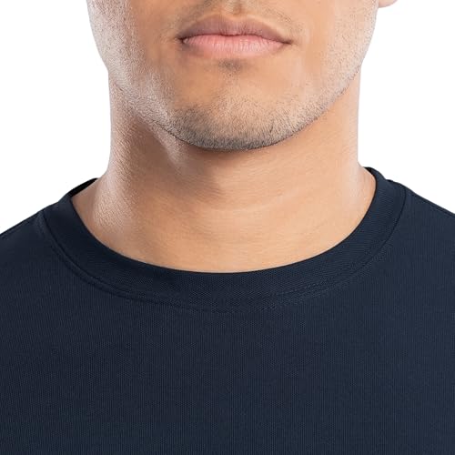 Wrangler Workwear Men's Long Sleeve UPF 40 Performance Pocket T-Shirt, 2-Pack, Navy, X-Large - Image 2