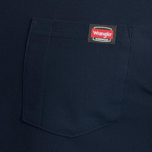 Wrangler Workwear Men's Long Sleeve UPF 40 Performance Pocket T-Shirt, 2-Pack, Navy, X-Large - Image 3