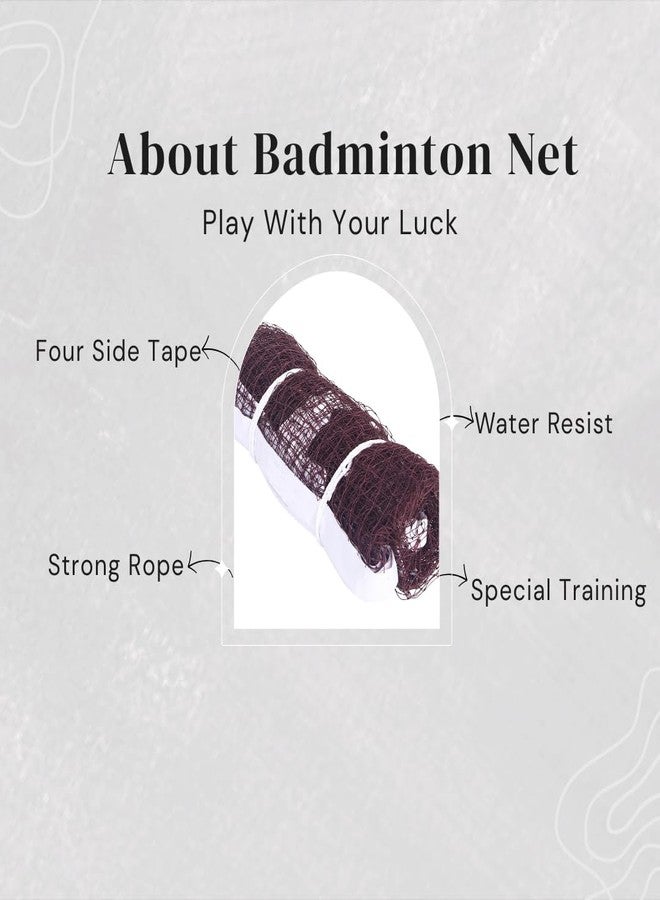 Raisco Court net Badminton Net (Black) - Image 4