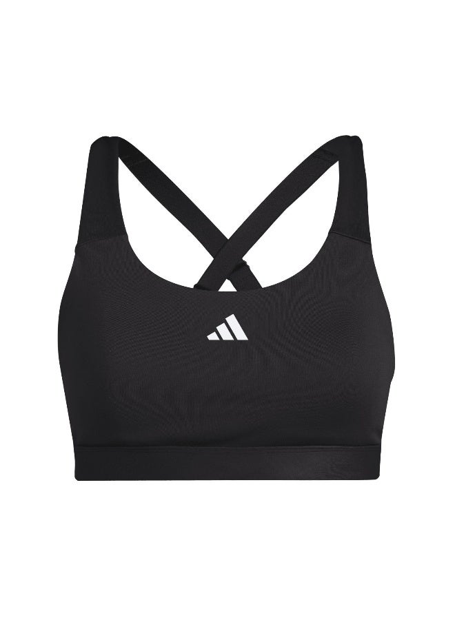 Adidas Tlrdrct Hs Bra Black Training Bra For Women XS A-B - Image 3