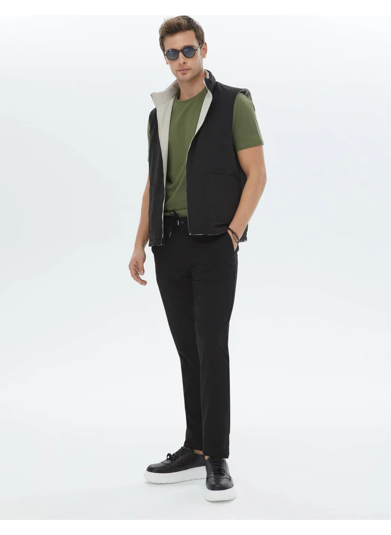 كيب Black Double-Sided Woven Sports Vest