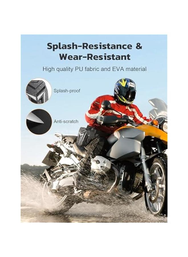 Arabest Thigh Bag with Leg Strap, Motorcycle Leg Bag Water-Resistant, Drop Leg Bag for Men Women, Sturdy EVA Drop Leg Pouch, Expandable Storage Saddle Bag for Cycling Hiking Climbing Fishing  - Image 4