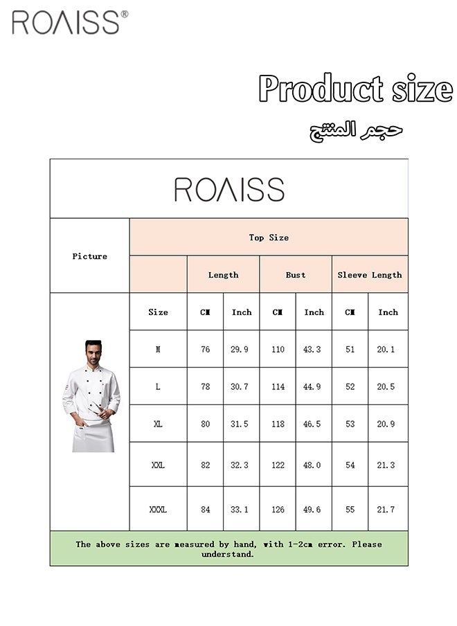 Fashionable Uniforms Spring Fall Kitchen Uniform Long Sleeve in Breathable Polyester Fabric, Chef Workwear Decent Tailoring - pzsku/Z2EEB79FF448CEA4A830EZ/45/_/1696556423/d0193e95-6374-4b21-b066-2dc1e71b4128