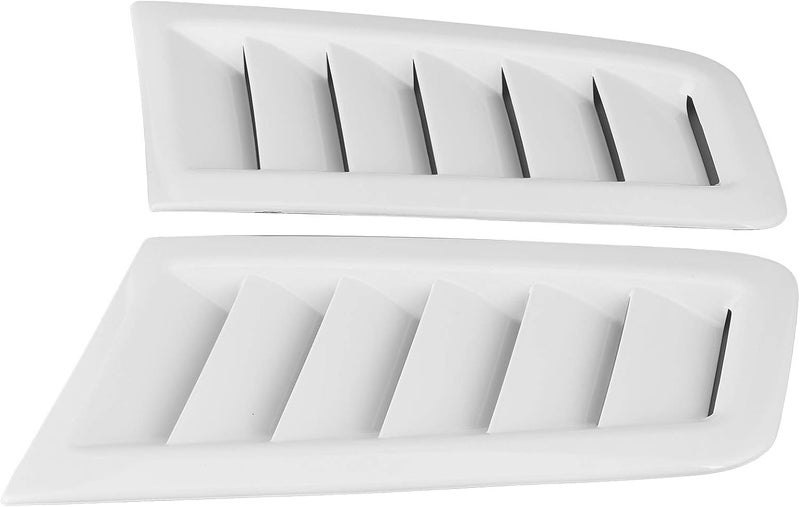 Universal Bonnet Air Vents Engine Hood Car Parts Sporty Stylish Design RS MK2 Style (1) - Image 4
