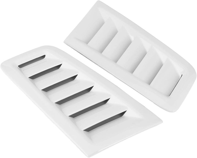 Universal Bonnet Air Vents Engine Hood Car Parts Sporty Stylish Design RS MK2 Style (1) - Image 2