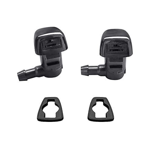 AMFRNE 68102968AB Premium Wiper Washer Nozzles Fit for 20142023 Jeep Cherokee 20152017 Chrysler 200 Windshield Washer Fluid Jet Nozzle Easy to Install 2 Pack 55112832AA - Image 3