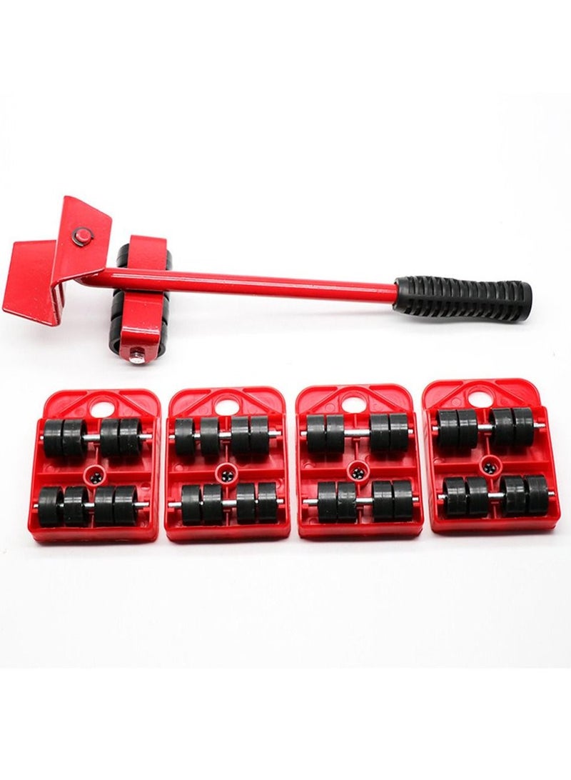 DubaiGallery Easy Heavy Furniture Moving & Lifting Sliders Tool Set, Pack of 5 - Image 2