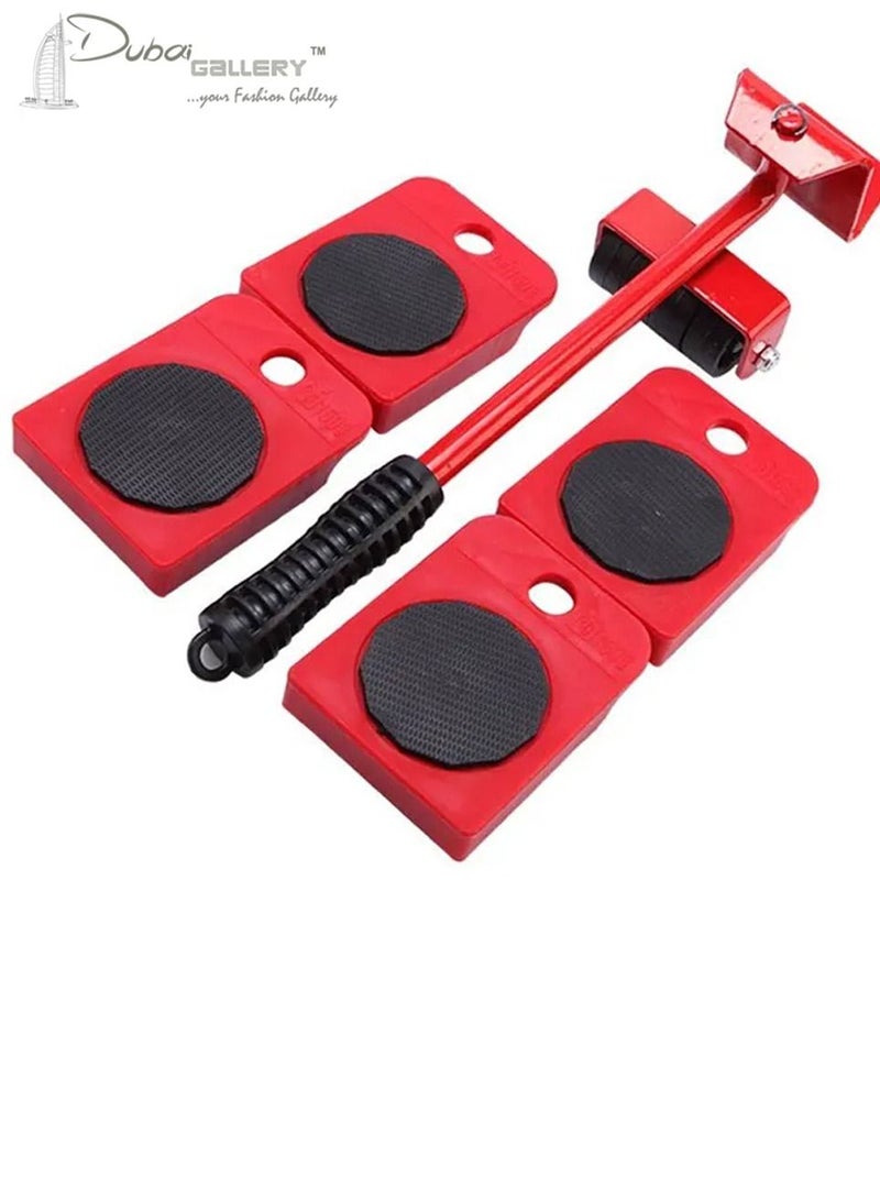 DubaiGallery Easy Heavy Furniture Moving & Lifting Sliders Tool Set, Pack of 5 - Image 1