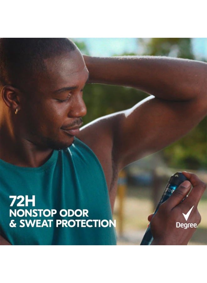 Degree Travel Deodorant Variety 72-Pack (36 Cool Rush + 36 Shower Clean) – 72H Body Heat Activated Mini Antiperspirant, 0.5 Oz Ea - Image 4