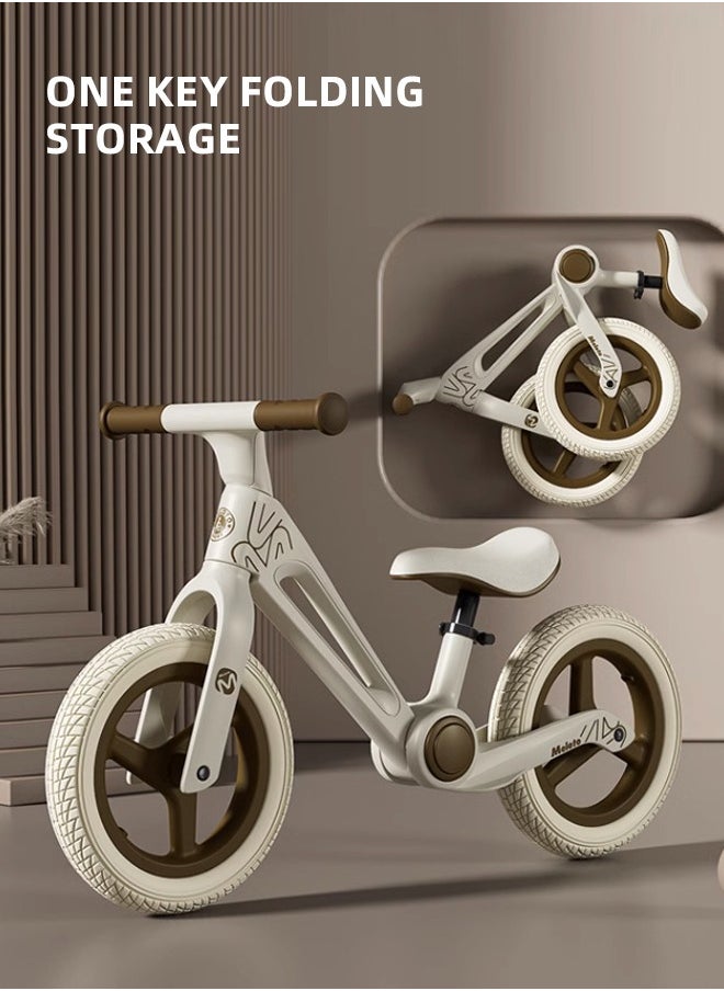 Soft Touch - Toddler Balance Bike Foldable Bikes for Toddlers with Adjustable Seat for 2-6 Year Old Boys Girls - Image 1
