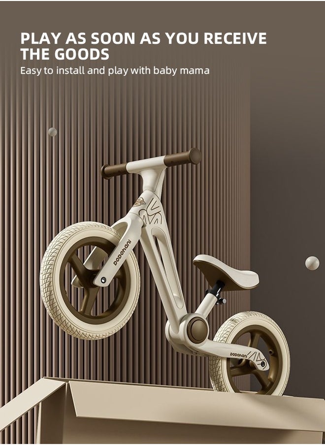 Soft Touch - Toddler Balance Bike Foldable Bikes for Toddlers with Adjustable Seat for 2-6 Year Old Boys Girls - Image 1