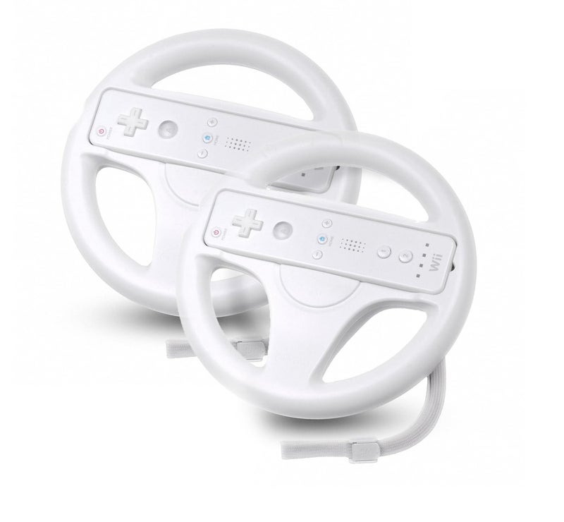 Beastron Mario Kart Racing Wheel 2 Pack White - Image 3