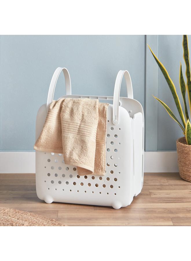 هوم بوكس سلة غسيل قابلة للطي بمقبض - Image 1