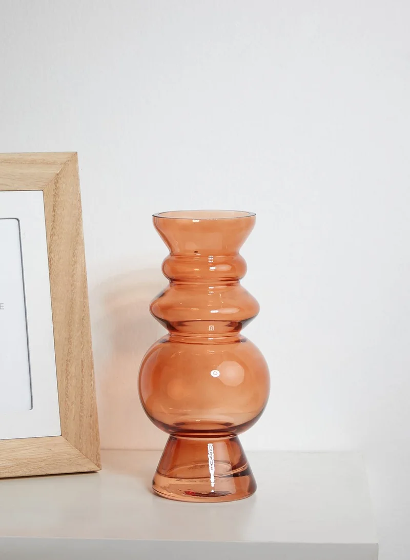 Sass & Belle Selina Glass Vase Dark