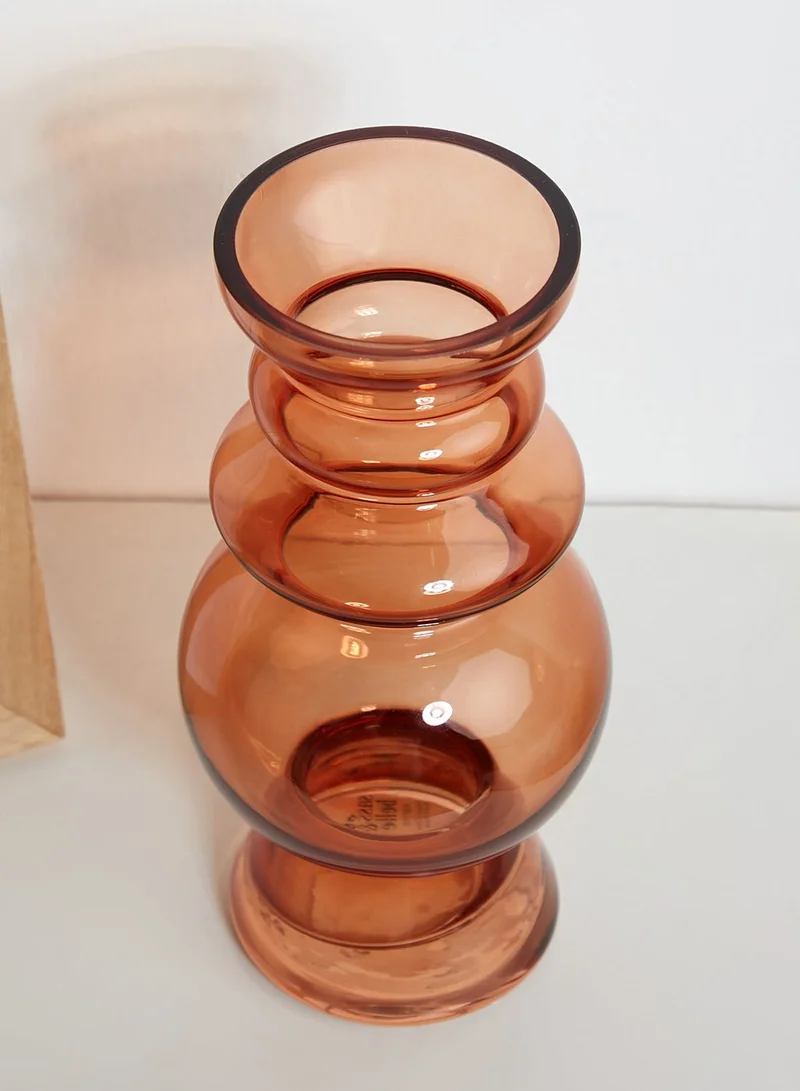Sass & Belle Selina Glass Vase Dark