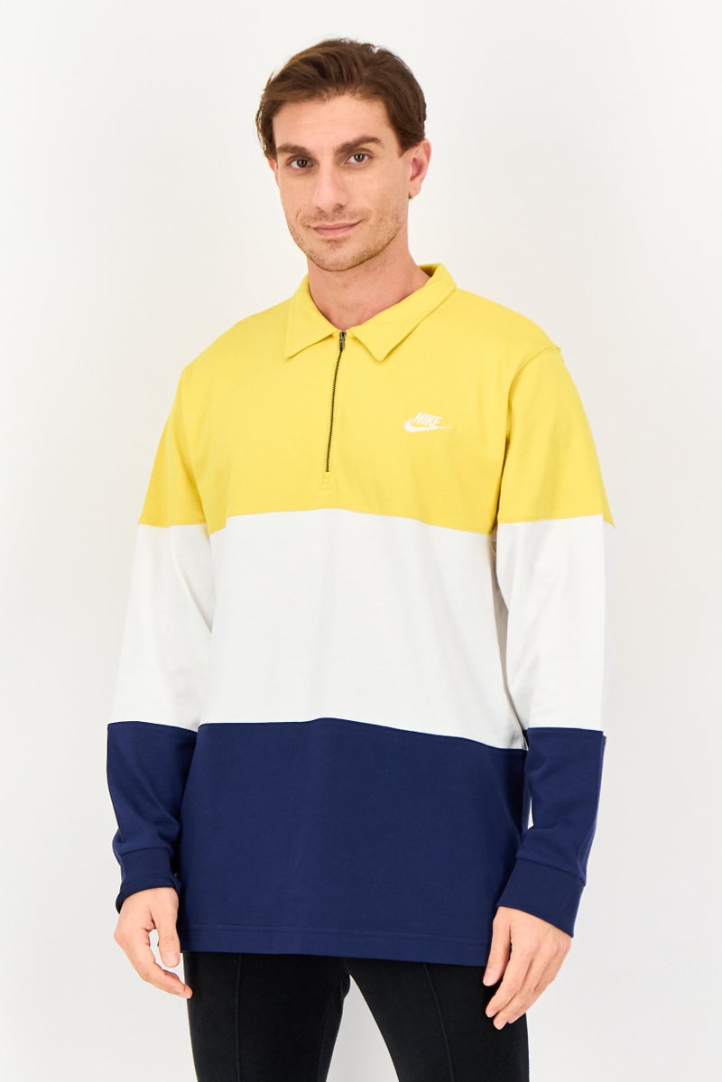 Nike سويت شيرت رياضي للرجال بأكمام طويلة مناسب للأنشطة الخارجية، متعدد الألوان - Image 1