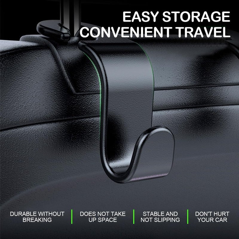 Osilly Car Seat Headrest Hooks - 4 Pack - Image 3