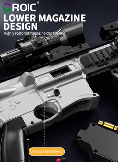 GROIC Blasters M416, Toy Gun Light and Soft Bullets Education Toy,Blaster Gun M416 Toy Guns, DIY Toy with Rich Accessories ,Shooting Games Toys for Kids, Kids Holiday Birthday Gifts  - Image 3