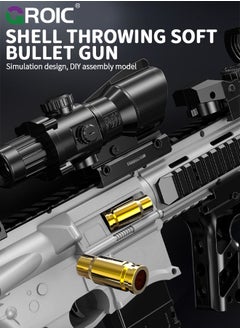 GROIC Blasters M416, Toy Gun Light and Soft Bullets Education Toy,Blaster Gun M416 Toy Guns, DIY Toy with Rich Accessories ,Shooting Games Toys for Kids, Kids Holiday Birthday Gifts  - Image 2