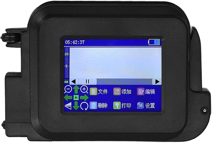Portable Mini Handheld Inkjet Printer With LED Touch Screen For Date Label And QR Code US Plug - Image 1