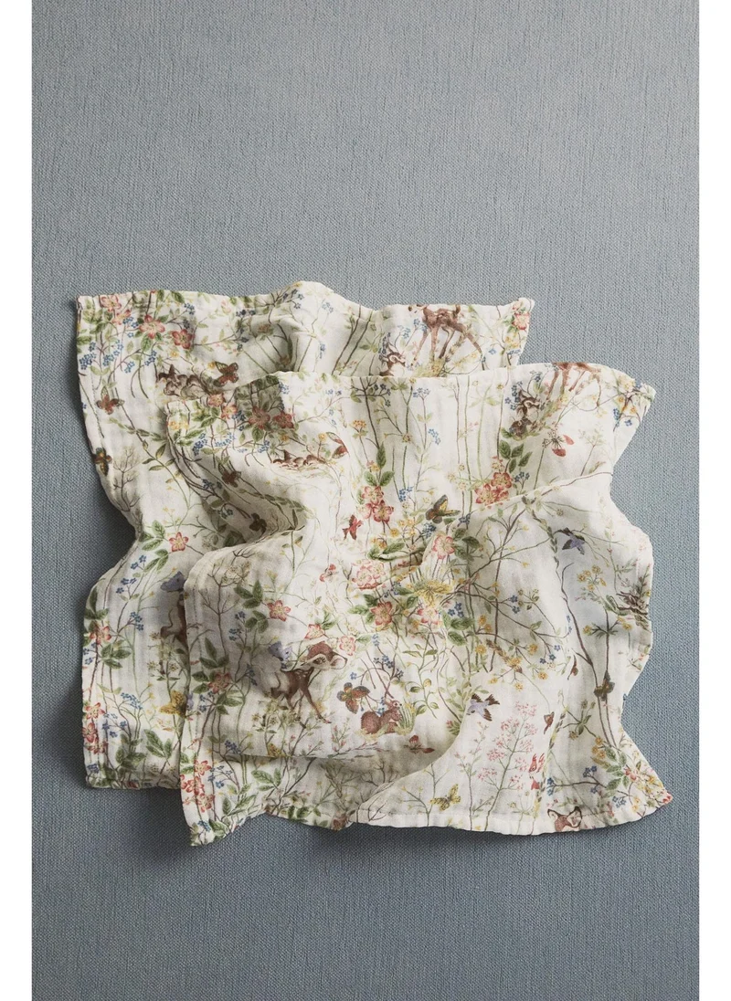 H&M 2-pack small muslin cloths