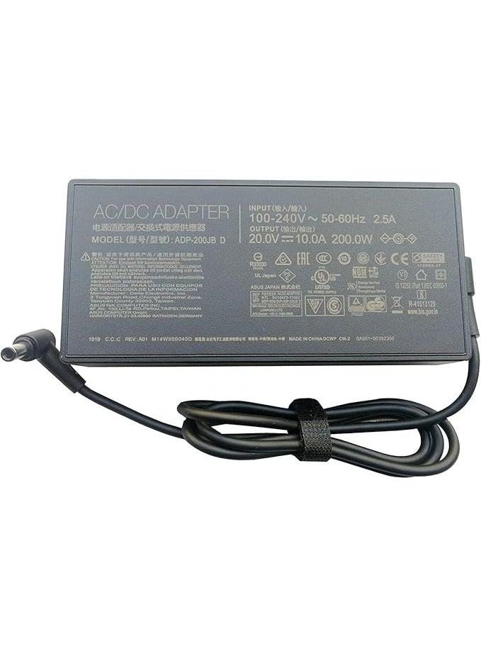 Terabyte 200W AC Adapter Charger Compatible with ASUS ADP-200JB D ROG Zephyrus GA503QS GA503QR GA503QM Strix G15 G513QC G513Q G513IE TUF Dash F15 FX516PR Laptop Power Cord - Image 3