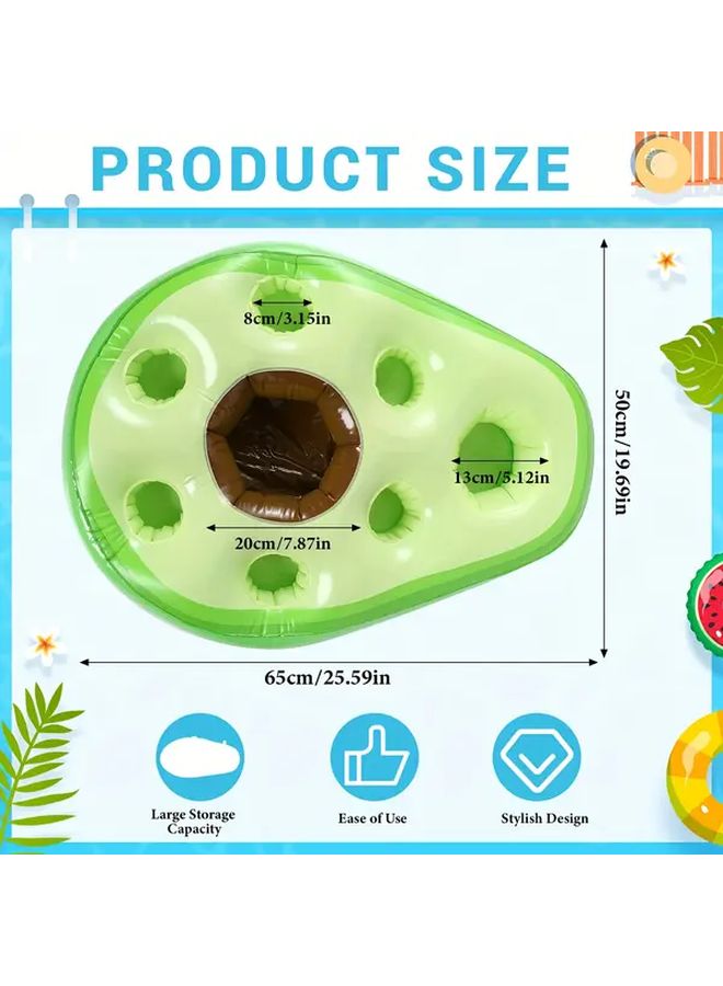 The Clouds Pineapple Floating Cooler Large Capacity Lightweight Drink Holder For Pool - Image 4