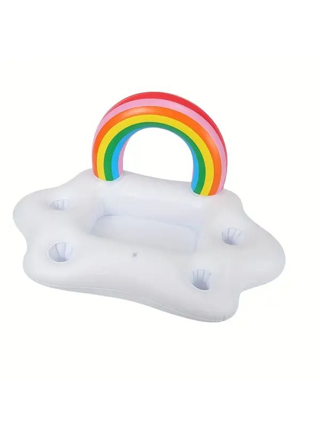 The Clouds Pineapple Floating Cooler Large Capacity Lightweight Drink Holder For Pool - Image 1