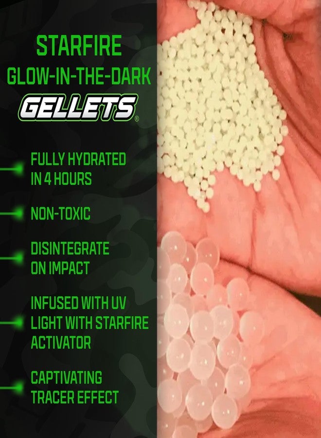 Gel Blaster Starfire XL - Glow-in-The-Dark Supersized Toy Gel Blasters with Water Based Beads - Semi, Full-Auto, Triple Burst Modes & Adjustable FPS - Outdoor Games & Toys - Ages 14+ - Image 4