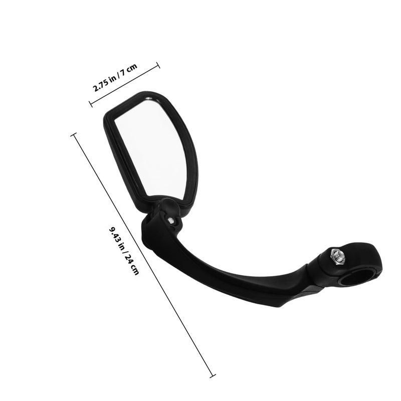 Left Side Bicycle Rear View Mirror for Mountain and Road Bikes Outdoor Cycling - Image 3