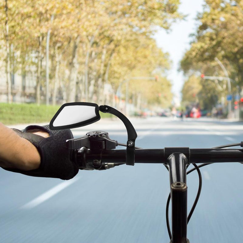 Left Side Bicycle Rear View Mirror for Mountain and Road Bikes Outdoor Cycling - Image 5