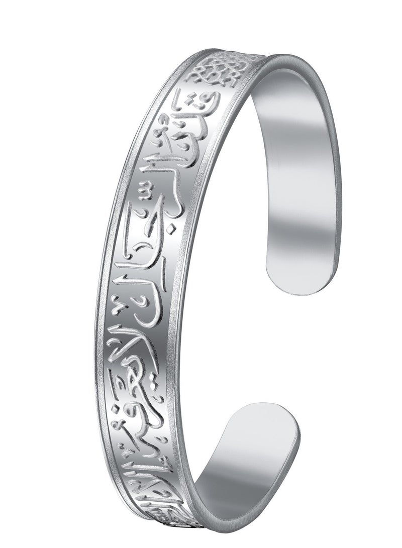 BTC 31.1g Silver Bangle - Men's Worth - Image 1