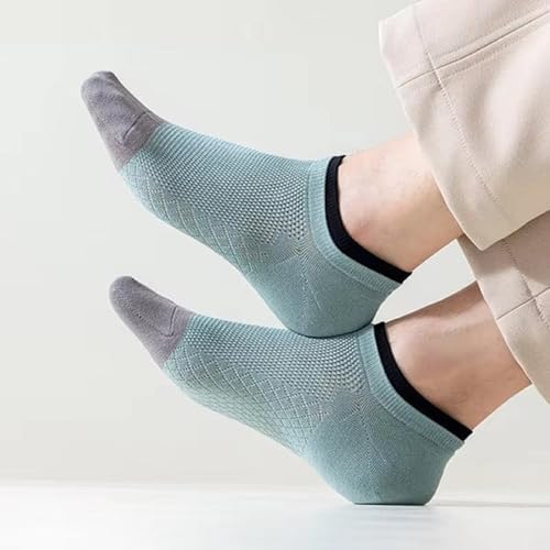 DIVUE Socks for Men and Women | Pack of 7 | Premium Cotton Double Collar Design | Anti Odor, Soft & Breathable, Durable Everyday Wear Ankle Socks | Casual & Sports Use - Image 3