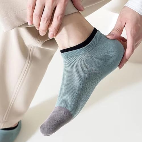 DIVUE Socks for Men and Women | Pack of 7 | Premium Cotton Double Collar Design | Anti Odor, Soft & Breathable, Durable Everyday Wear Ankle Socks | Casual & Sports Use - Image 5