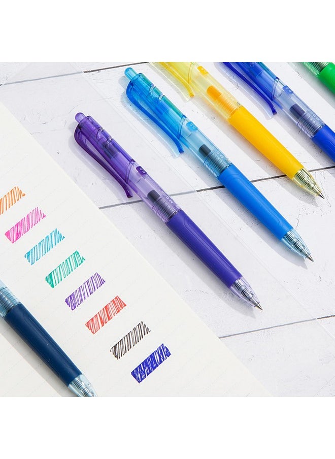 M&G 10 Pcs Colored Gel Pens, 0.5Mm Color Retractable Gel Pens Medium Point, 10 Packs New Assorted Ink Color Pens, Quick Dry Gel Ink Pens For Writing Journaling Taking Notes Office School Women Men  - Image 5