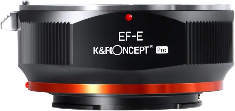 K&F Concept EOS to E Mount Adapter for Canon EF EF-S Lenses to Sony E-Mount Cameras - Image 1