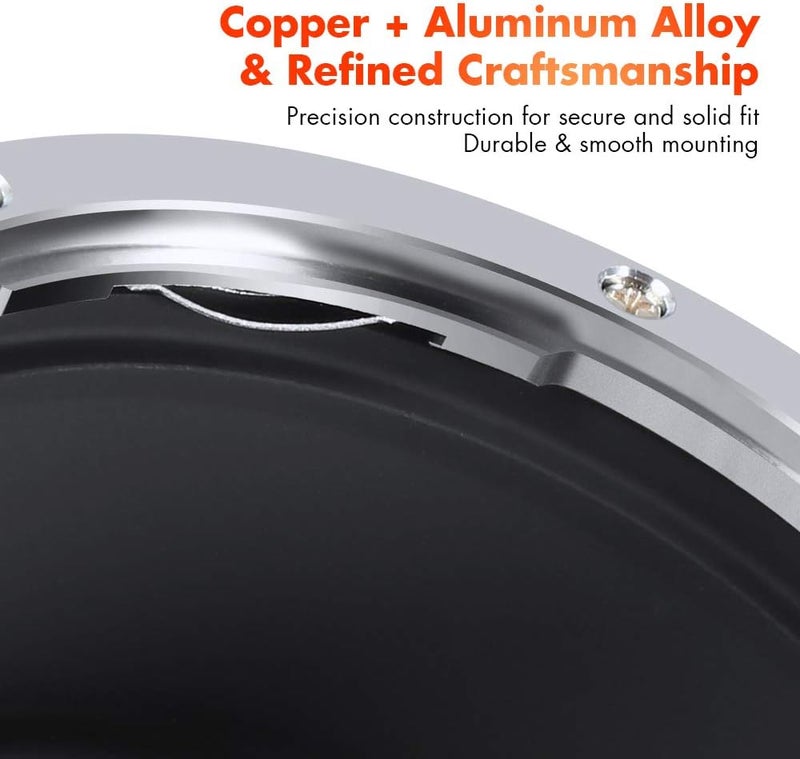 K&F Concept EOS to E Mount Adapter for Canon EF EF-S Lenses to Sony E-Mount Cameras - Image 5