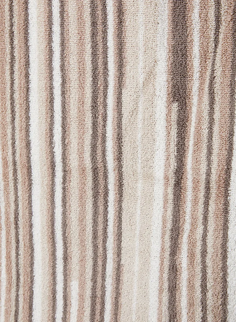 Marks & Spencer Pure Cotton Striped Xl Bath Towel
