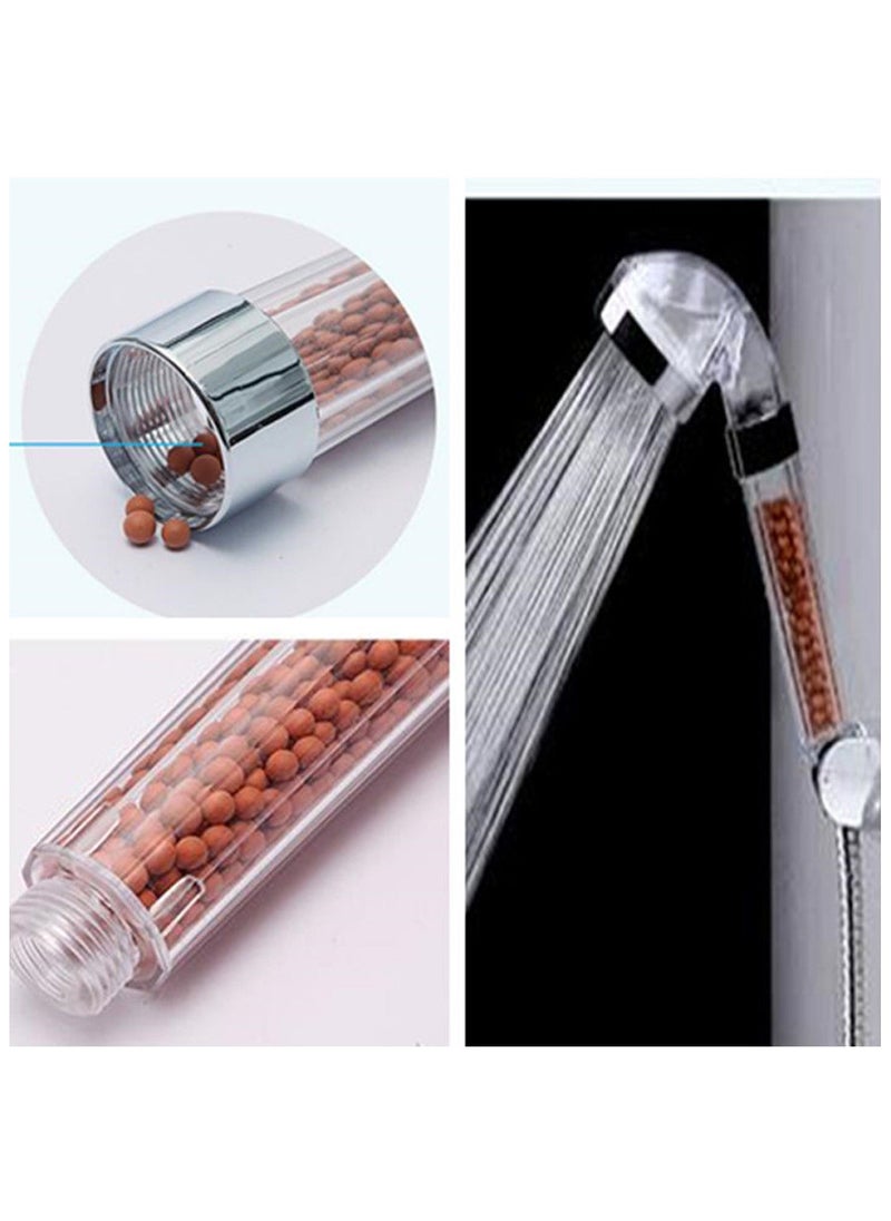 Generic High-Pressure Shower Head Rainfall Spa Water Saving Ionic Shower Filter Filtration Showerhead for Dry Skin & Hair  - Image 5