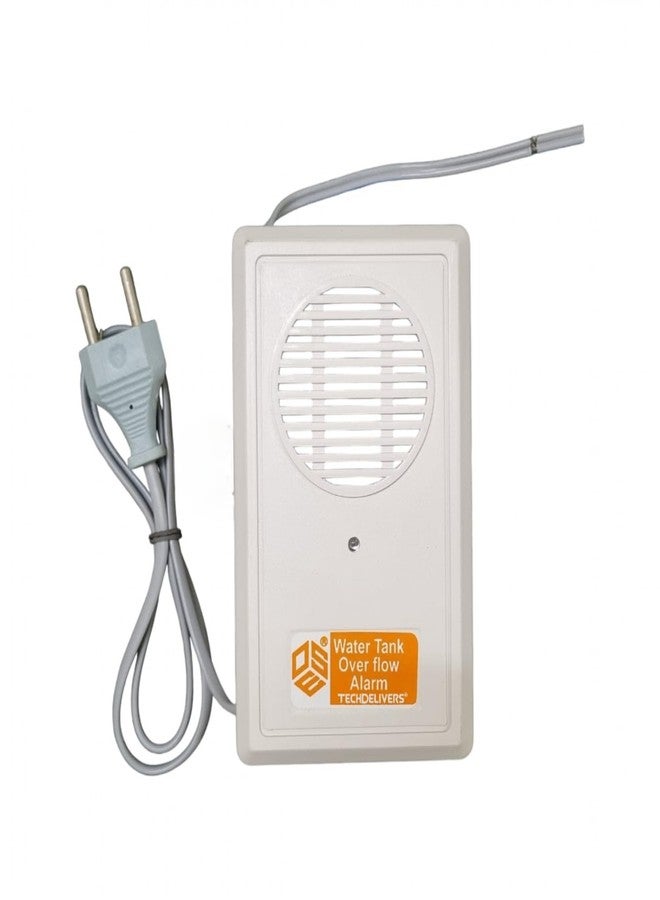 TECHDELIVERS® Water Tank Overflow Alarm with Sound (Electricity & Water Saving Alarm) - Image 1