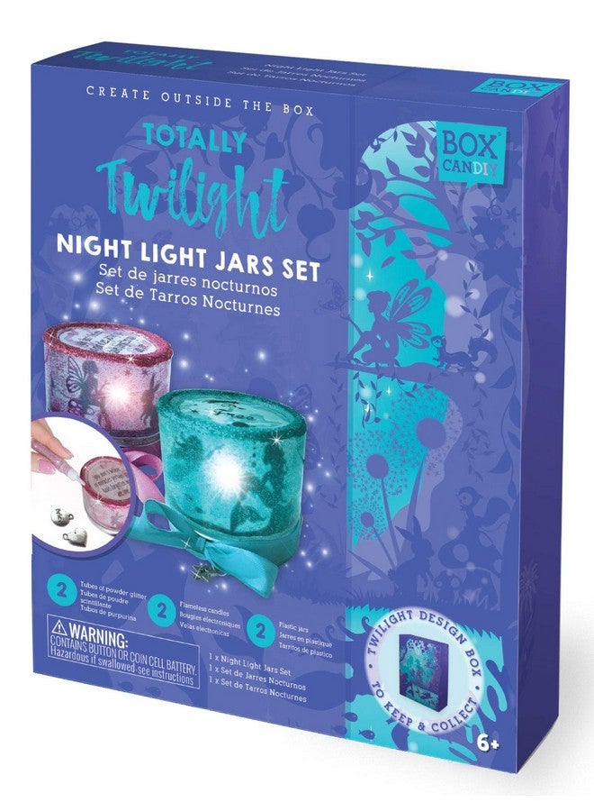 Box Candiy Totally Twilight Inspirational Fairies and Mermaids Night Light Set to Make and Enjoy - Image 2