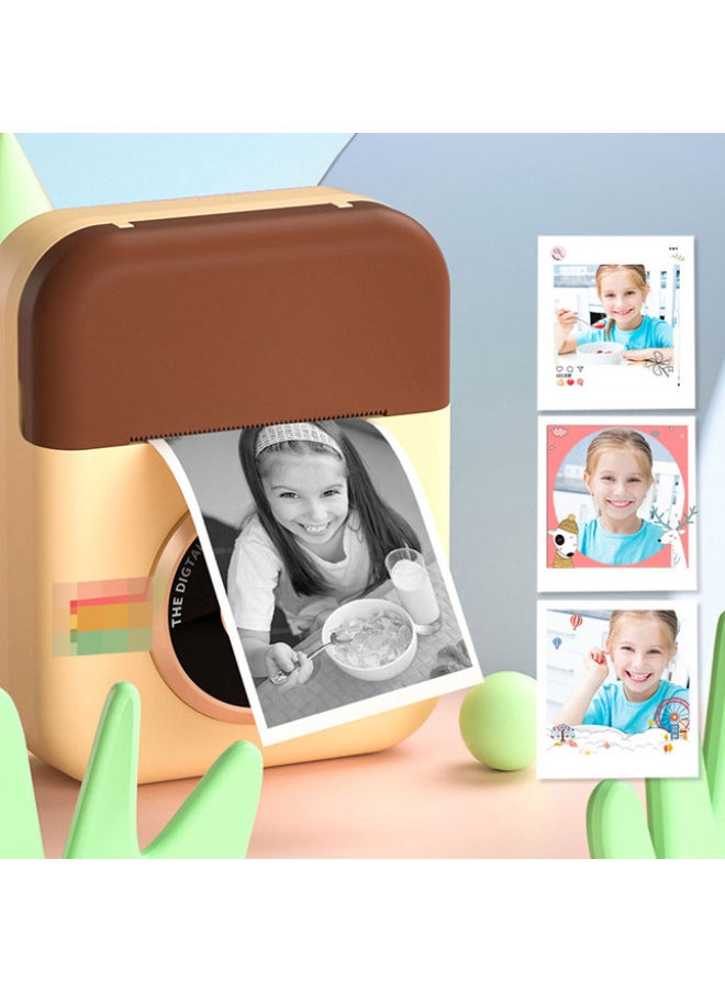 Generic Polo Camera Thermal Printing Children's Camera Front And Rear Dual Camera Polo 2.4 Inch IPS HD Screen-Color:32GB Memory Card  - Image 2