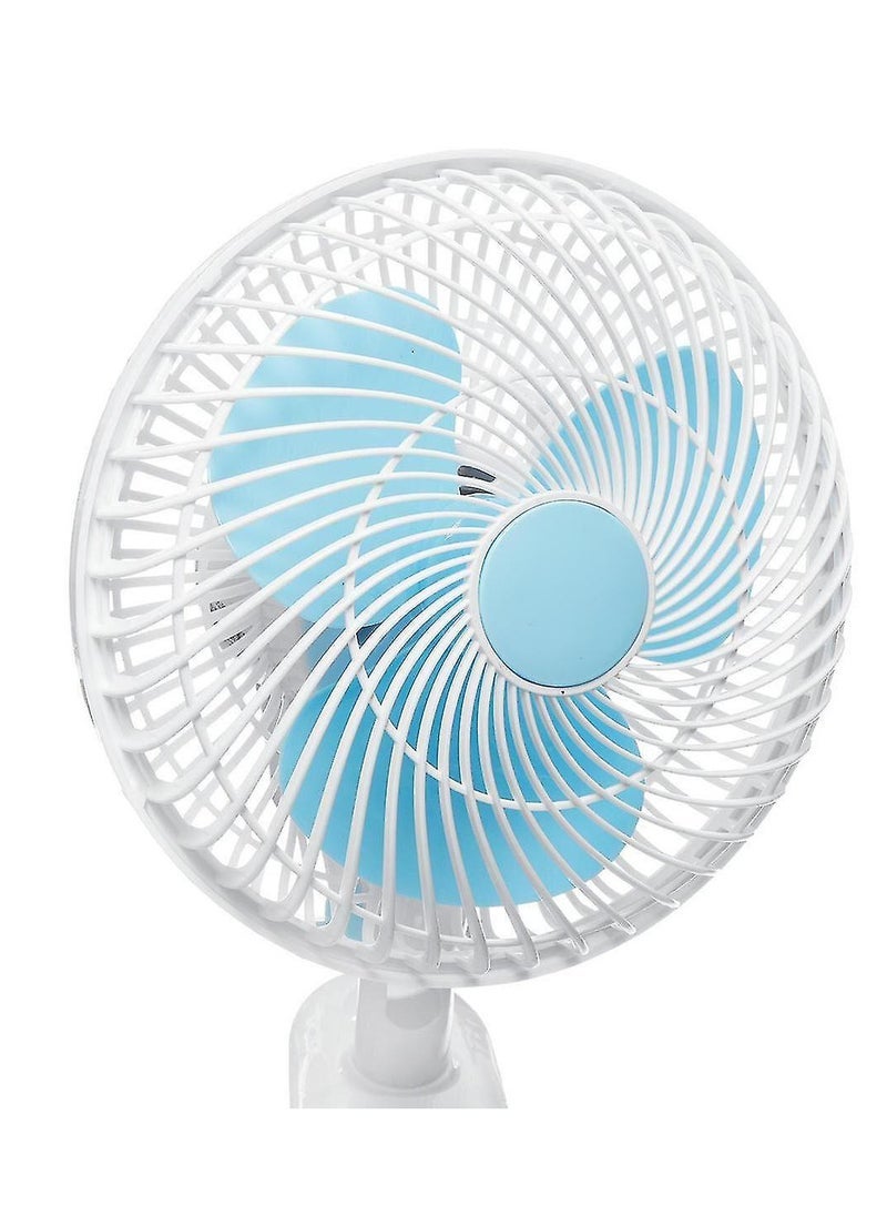 ELTRAZONE Desk Pedestal Fan 180° Adjustable High-Speed Electric Table Fan – Powerful Cooling with Clip-On Design, Quiet Operation, AC 240V Desktop Fan for Home, Office, Study Room – Portable and Energy Efficient Cooling Solution - Image 2
