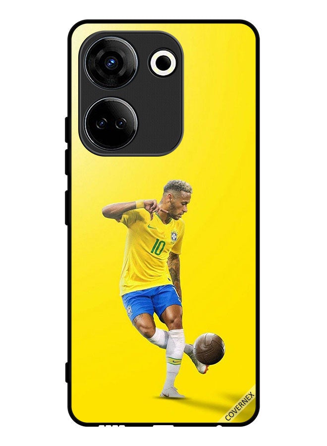 Covernex Protective Case Cover For Tecno Camon 20 Neymar With Football - Image 1