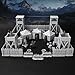 AUSPDICE AF676 Medieval Military Camp RPG Terrain Set for DND Map Building Compatible with TTRPG Games Modular Game Pieces with Barricades Tents Watchtowers and Props - Image 2