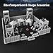 AUSPDICE AF676 Medieval Military Camp RPG Terrain Set for DND Map Building Compatible with TTRPG Games Modular Game Pieces with Barricades Tents Watchtowers and Props - Image 4