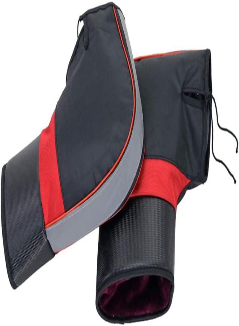 GGOOT Bike Handlebar Gloves Windproof Motorbike Handle Bar Muffs Gloves Motorcycle Handle Mittens 1pair, Bike Handlebar Gloves, Windproof Warm Handlebar Gloves, Windshield Motorcycle Handle Mittens  - Image 1