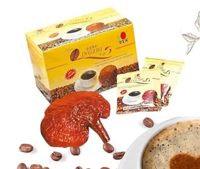 DXN Lingzhi Black Coffee Sugar Free - Image 1