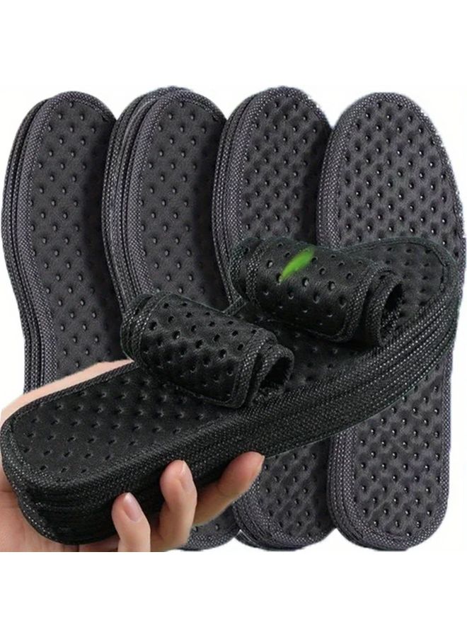 10 Pairs Heavy Duty Cushioned Shoe Insoles With Arch Support Odor Control Non Slip Grip For Running Gym Sneakers Boots - Image 3