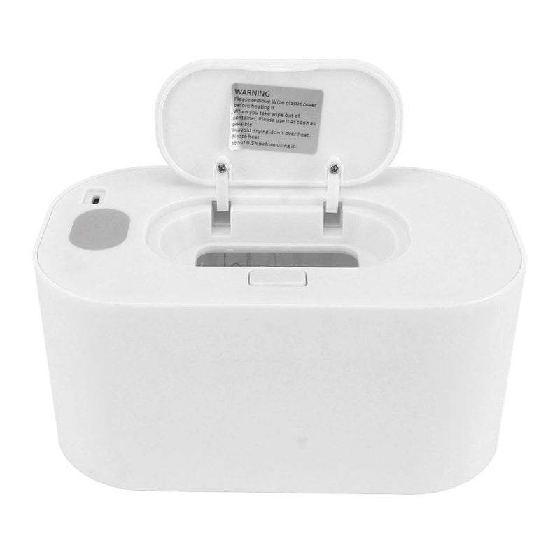 White USB Powered Wipe Warmer Dispenser Constant Temperature Large Capacity Heater For Infants - Image 3